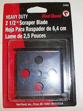 # 3162 Red Devil Scraper Blade 2-1/2 Fits Stanley Paint Scraper 28-609 28-612