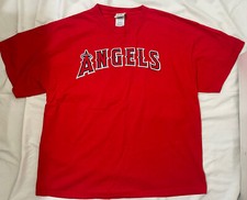 Vintage LEE Sport Anaheim Angels Red T-Shirt XL