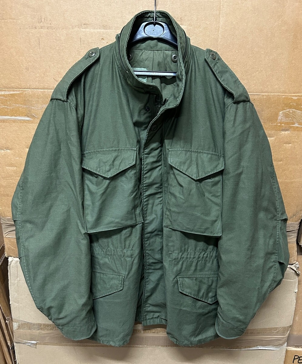 GENUINE RARE US ARMY 1ST GULF WAR M65 FIELD JACKET OG SUPER EX !!!!! X-LARGE REG GENUINE RARE US ARMY 1ST GULF WAR M65 FIELD JACKET OG SUPER EX !!!!! X-LARGE REG