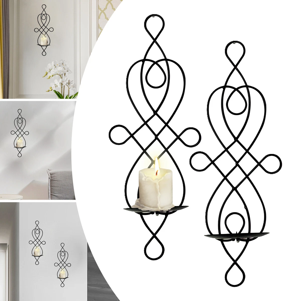Modern Wall Candle Holders