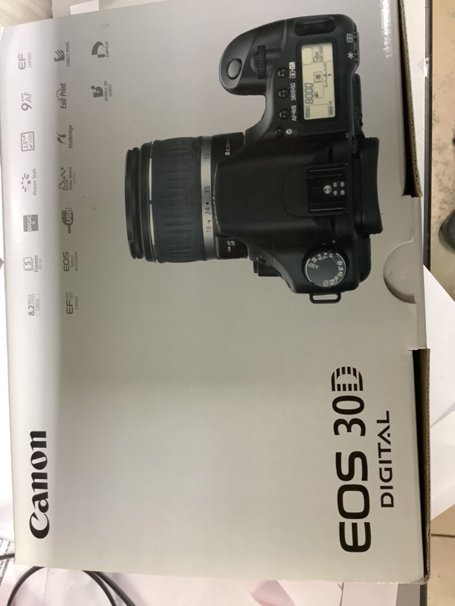 Canon EOS 30D 28-80 レンズセット 《 動作光学良好 元箱 ◇美品 Canon EOS 30D 28-80 80-200 レンズ2本付(キヤノン