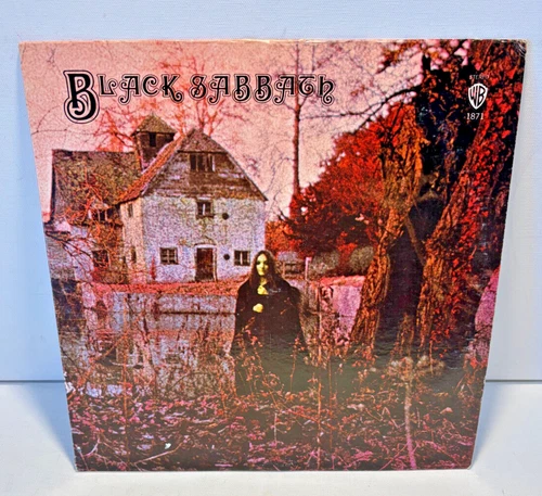 Vintage 1970 Black Sabbath WS1871 Vinyl Record
