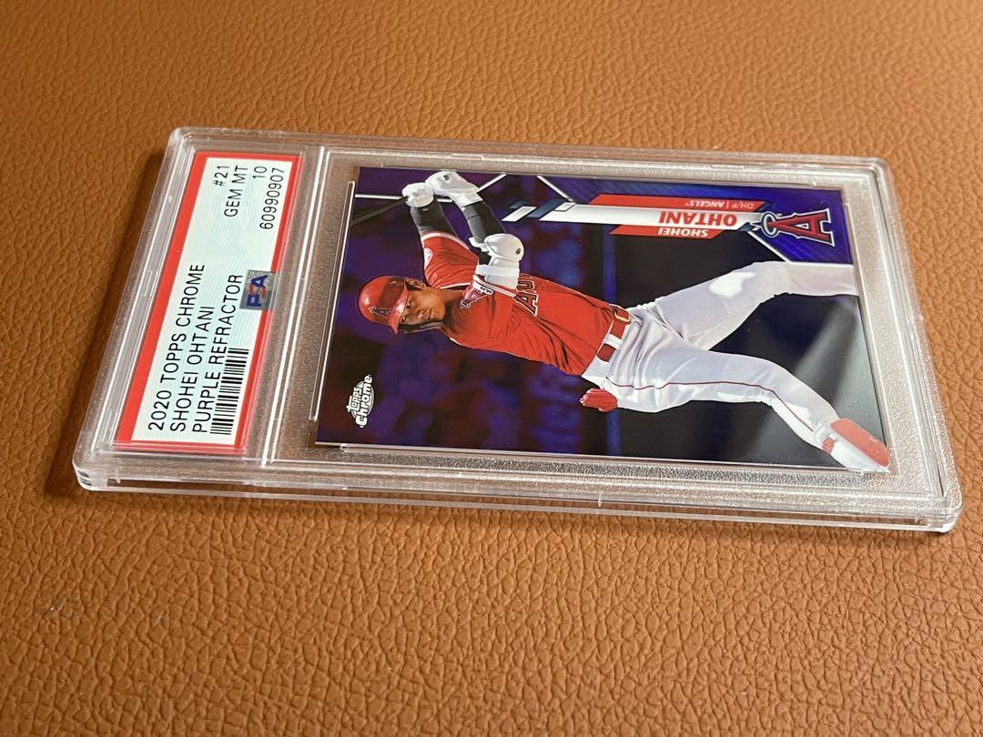 大谷翔平 ★PSA10★ 2020 Topps Purple Refractor 2020 Topps Heritage #THC-433 Shohei Ohtani Chrome Purple