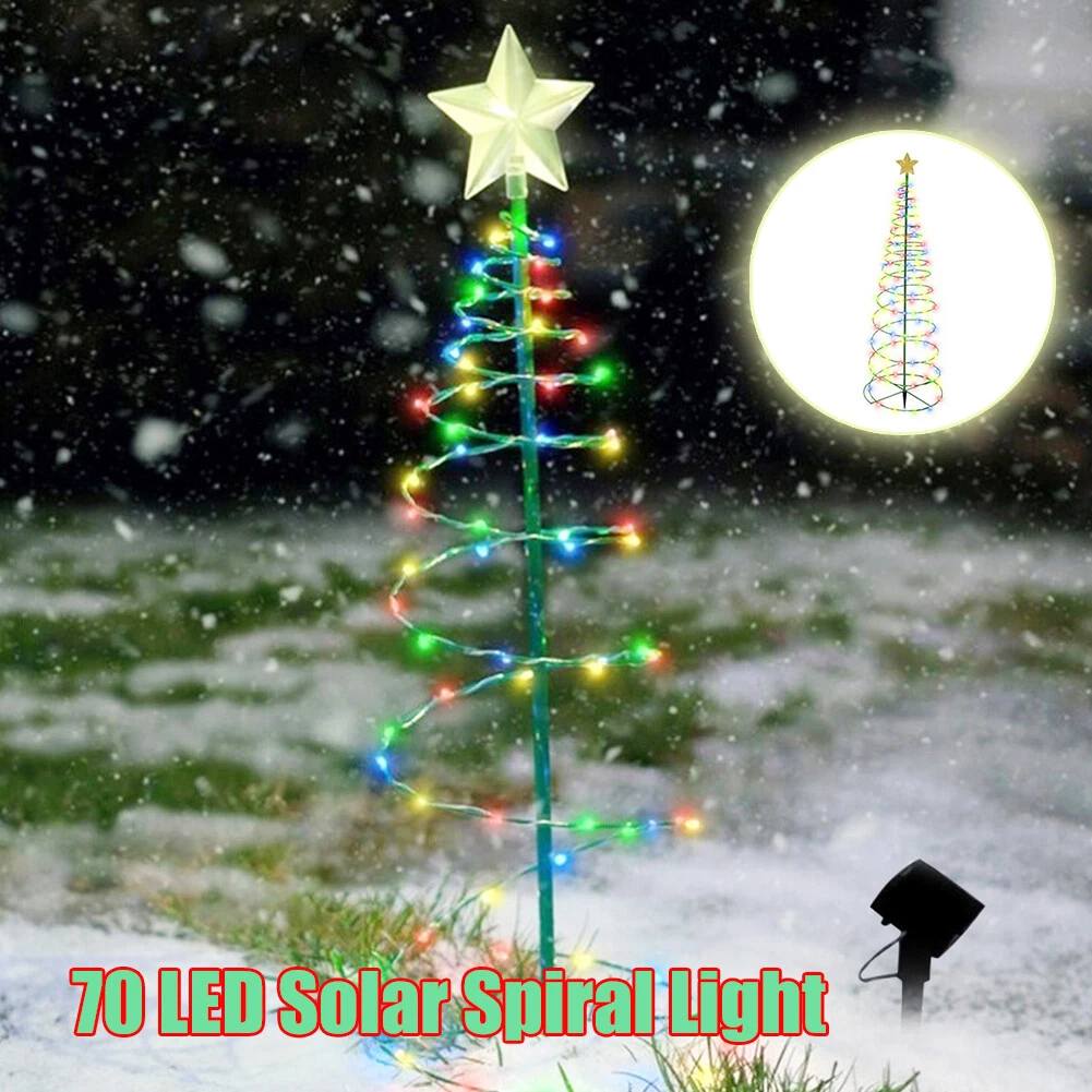 300LED Solar Rope Strip Light Outdoor Waterproof Fairy Light Strings  Christmas Decor for Garden Lawn Tree Yard Fence Pathway