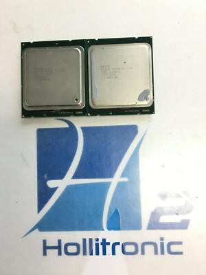 Lot of 2 Intel Xeon E5-2643 3.3GHz SR0L7 Quad Core LGA 2011 Server CPU *USED*