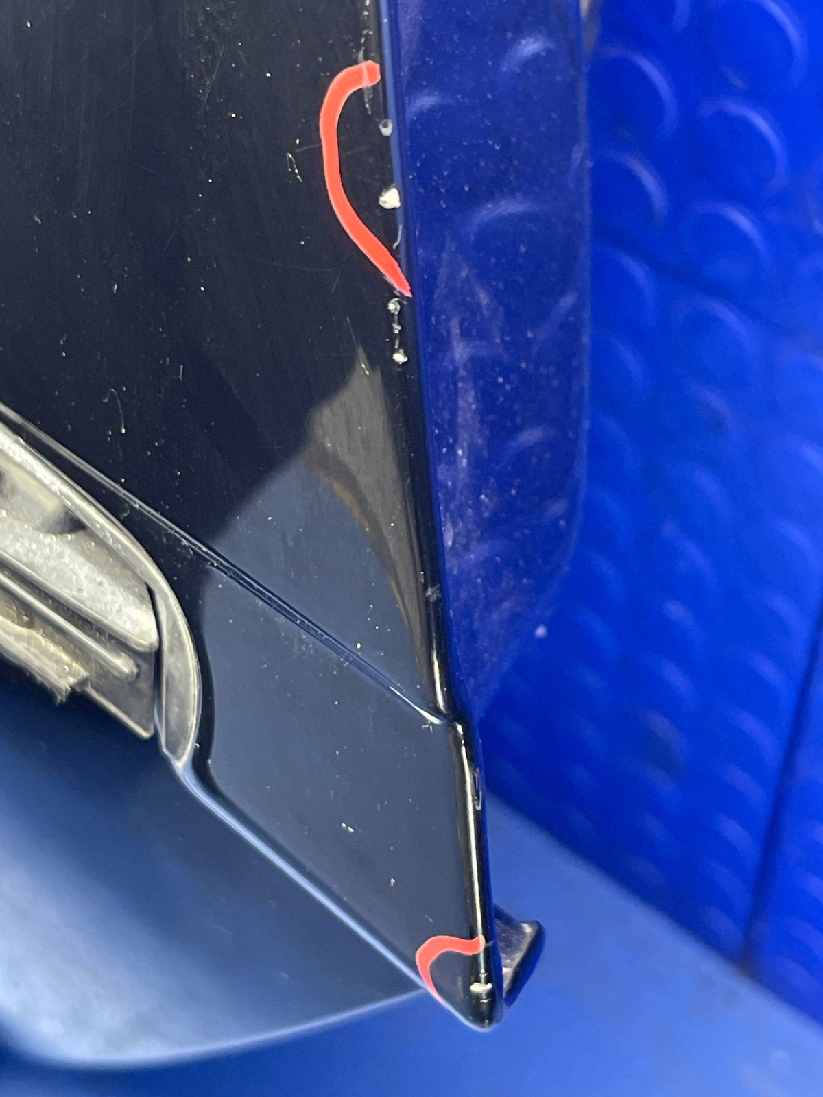 LAMBORGHINI GALLARDO OEM SPYDER FRONT LEFT DOOR NERO NOCTIS (LY9B)