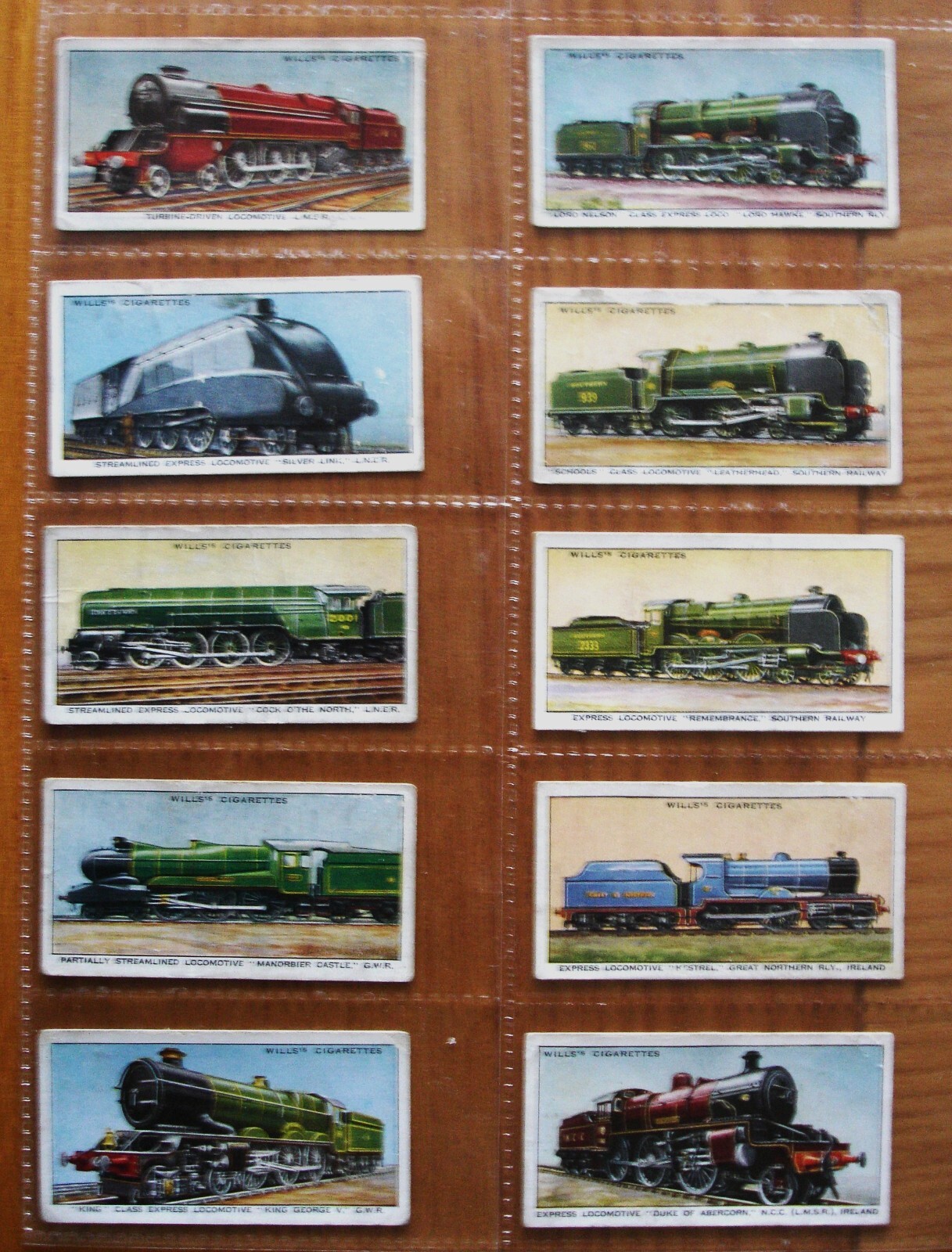Wills Cigarette Cards 1936 RAILWAY ENGINES pick a card eBay