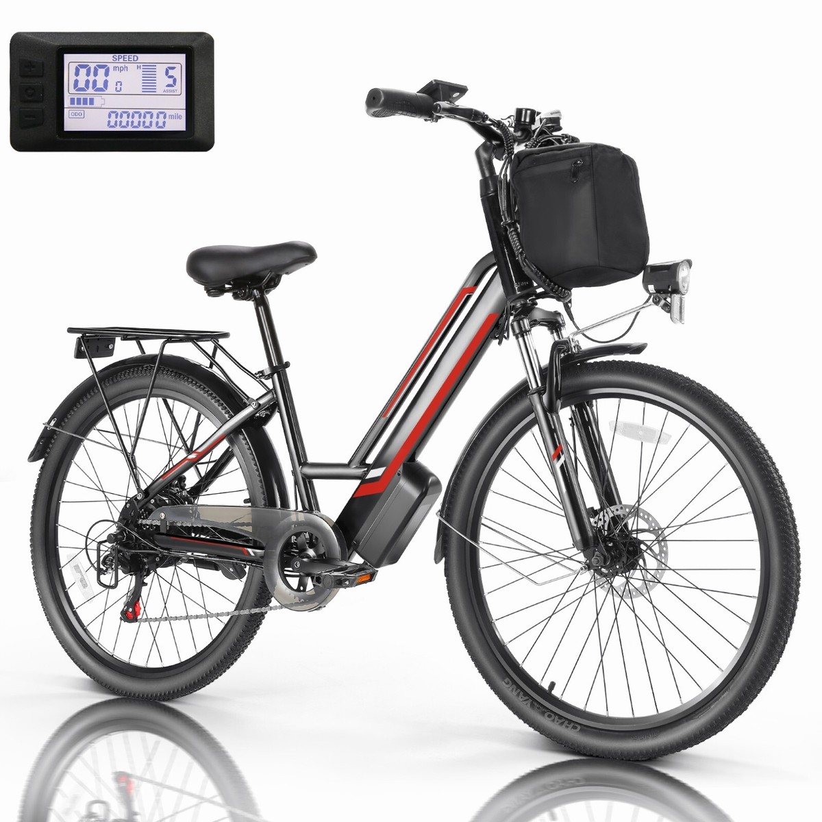 low speed electric bicycle Tracer Omega Step Beach Cruiser Bike Matte Black locked max speed 20MPH The ordinance regulating the operation