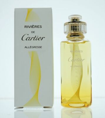 Cartier Rivieres De Allegresse for Women Eau de Toilette Refillable Spray 3.3 oz