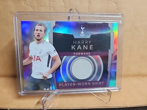 2017-2018 Topps Premier League Platinum Harry Kane Player Worn Shirt Card