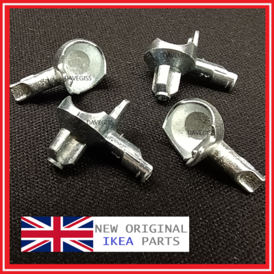 IKEA BILLY SHELF SUPPORTS PINS FIXINGS ORIGINAL SPARE PARTS 131372