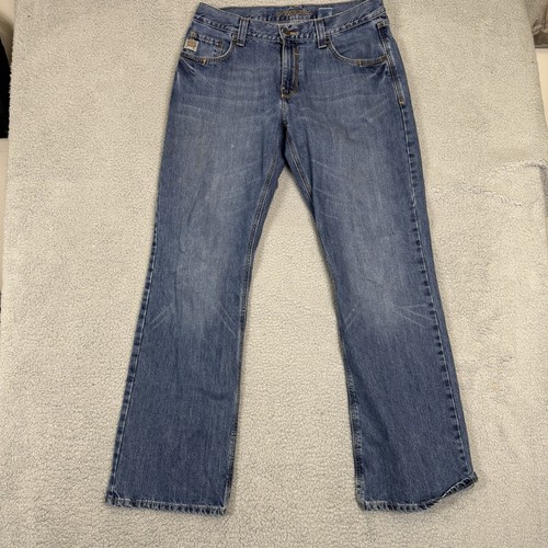 Cinch Men's Carter Relaxed 34x34 Performance Boot Cut Jeans