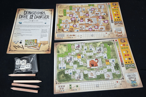 Dungeons Dice & Danger Roll & Write Strategy Games Ravensburger Games - Picture 3 of 3
