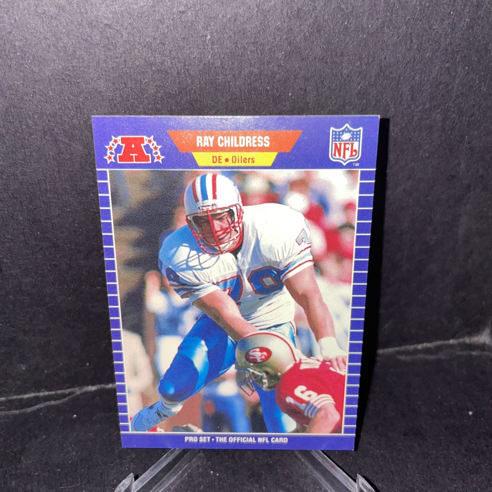 1989 Pro Set 141 RAY CHILDRESS Houston Oilers eBay