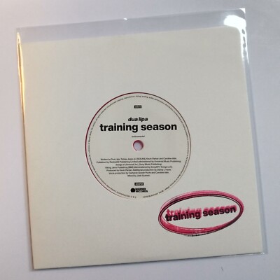 DUA LIPA: Training Season RED VINYL 7