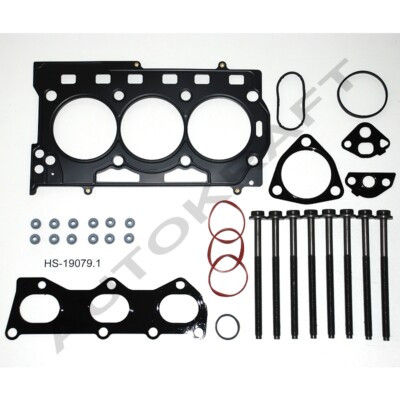 HS-19079.1 Zylinderkopfdichtung Satz + Schrauben für VW Skoda Seat 1,2 AZQ BZG
