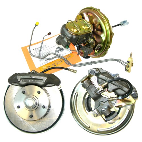 1968 GM Pontiac GTO Dual Piston Power Disc Brake Conversion Kit eBay