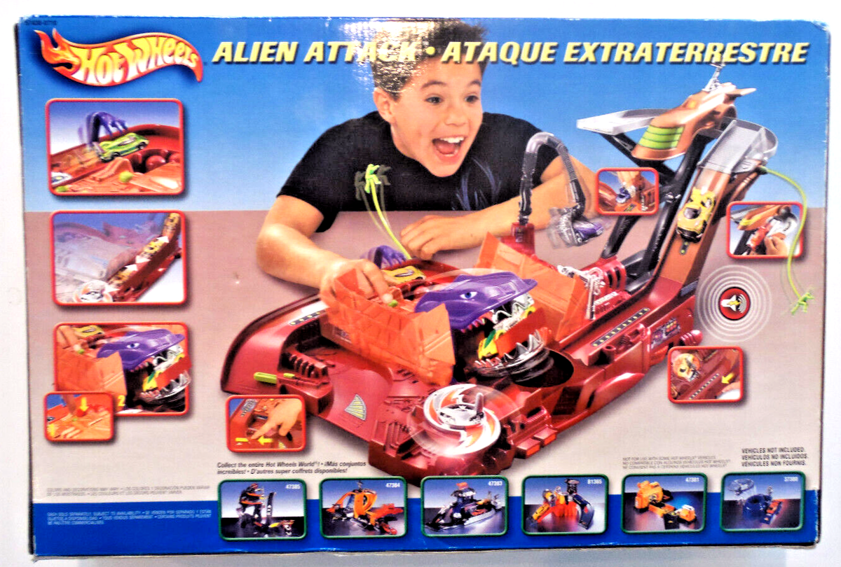 Toys Hot Wheels Alien Invasion HOT WHEELS Alien Invasion Trackset