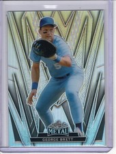 2024 LEAF METAL GEORGE BRETT #37/185 *SILVER*