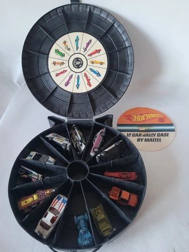 Vintage Hot Wheels Toy Car Lot Redline Case Corgi Superman Van Tootsie Toy Read