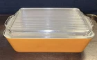 Vintage Orange Pyrex Refrigerator Dish 0503 & Lid