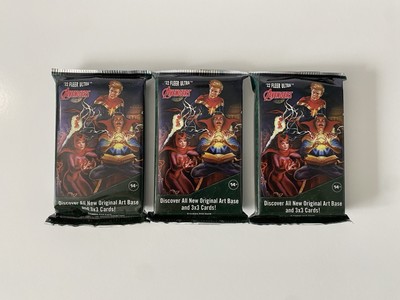 22 Fleer Ultra Avengers Sealed Hobby Packs Lot Of 3- Sketch Autograph Jambalaya!