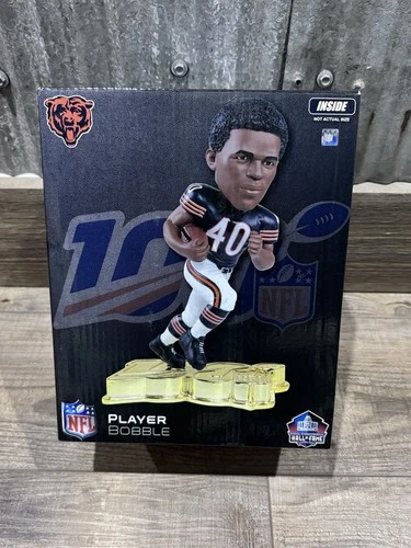 Gale Sayers Chicago Bears NFL 100 Gold Base Bobblehead NFL Bobble Head 35/100