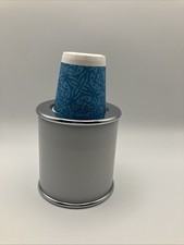 Dixie Cup Bathroom Cup Dispenser Disposable Cups Holder Table Top W 12 Cups