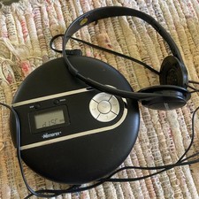 Vintage Memorex Personal Portable CD Player MD 6443 Tested Works Headphones inc