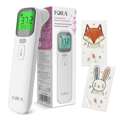 FORA Fieberthermometer Babys für Ohr und Stirn