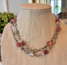Premier Designs Jewelry  FIRST BLUSH Necklace New
