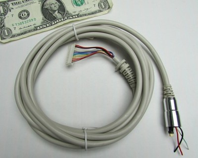 New 12-Conductor Round Stranded Control Cables, Cords Strain Relief 22 & 26 AWG