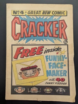 Cracker Comic No 4, February 8th 1975, D.C. Thomson