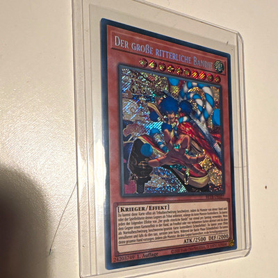 Yu-Gi-Oh! Der große ritterliche Bandit BETB-DE027 Secret rare 1. Auflage
