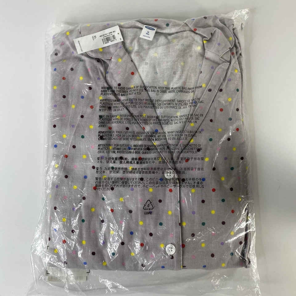Conjunto de pijama estampado para mujer OLD NAVY XL TALL Foto 2 de 4