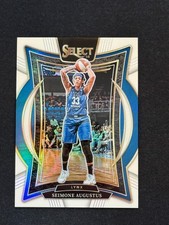 2025 Panini Select WNBA #99 Seimone Augustus Concourse White Prizm /99