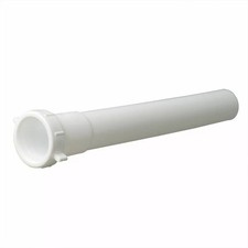 Primex 81210 1-1/2" x 12 Inch Long Slip Joint Extension Tube with Nut Washer