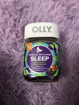 Olly Sleep PLUS Muscle Recovery 40 Berry Rest Gummies - 11/26