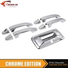 4 Dr Handle + Tailgate Covers Trim Accessories For Chevy Colorado 2014+ Chrome