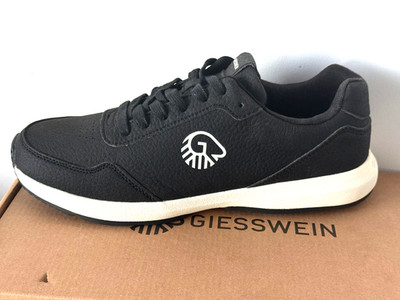 Giesswein Organic Sneaker Men Gr. 44 Herren Schuhe Leder Vegan Black - NEU
