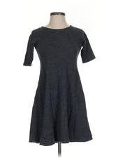 Ganni Women Gray Casual Dress S