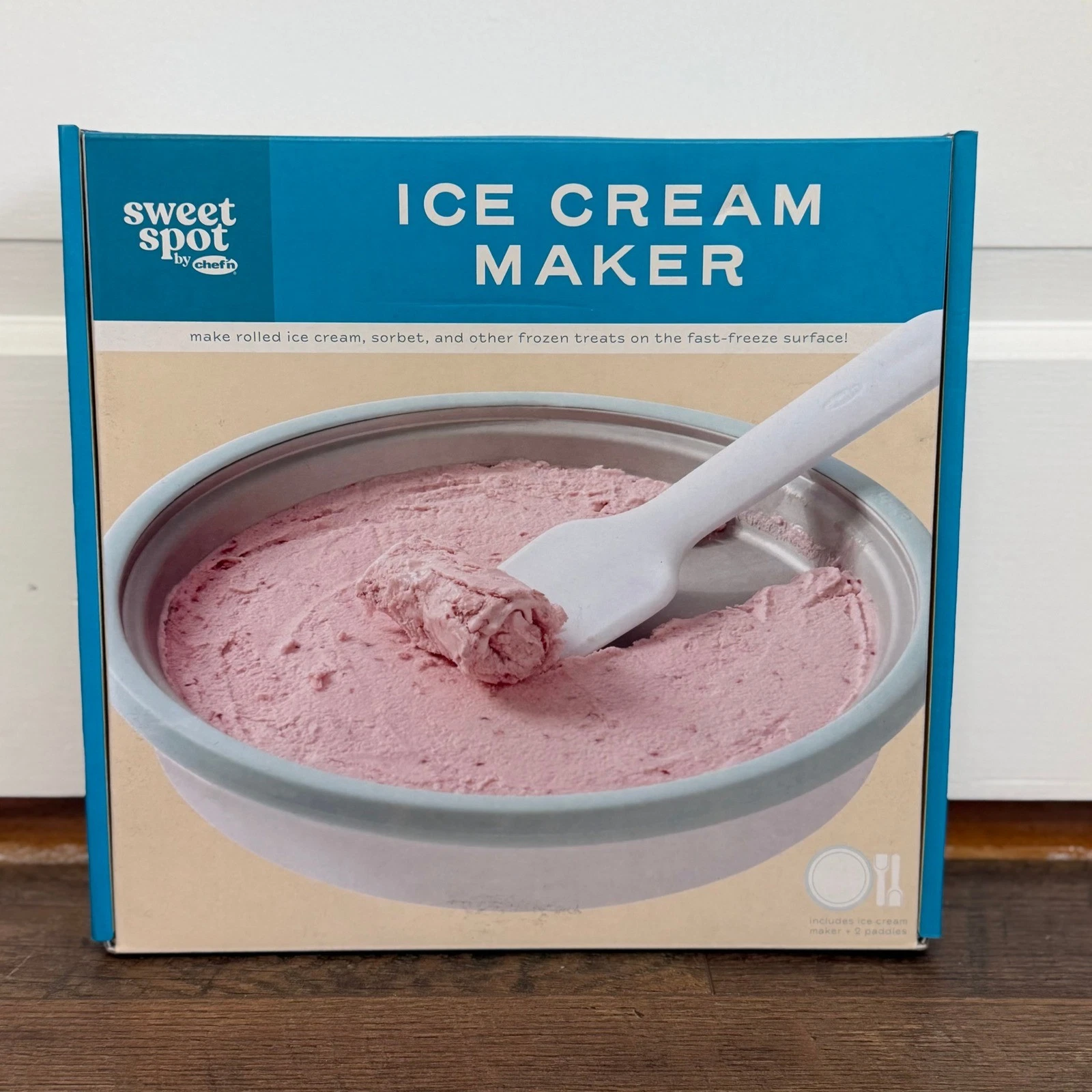 Chef'n Sweet Spot Ice Cream Maker Unisex OS Blue White