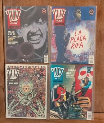 2000AD Progs 717-720 (1991) VG Bundle - Judge Dredd etc - 4 Issues
