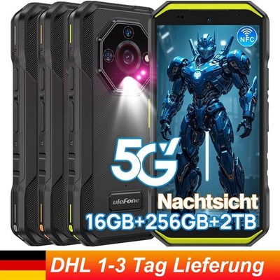Ulefone Armor X32 Pro 5G Outdoor Smartphone 16+256GB Handy Ohne Vertrag 3-Slots