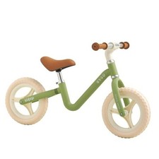 Right Toddler Balance Bike for 1-4 Years 10" Puncture-Proof Tires Green