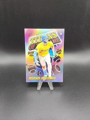 2026 Topps Titans of the Game Roman Anthony TOG-9 RC Baseball Card