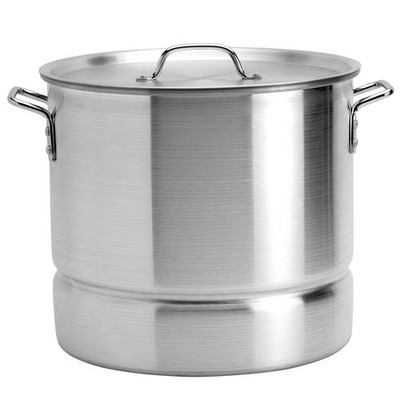 Infuse 3pc 32qt Steamer Set: Carbon Steel Nonstick Cookware, Gas & Induction