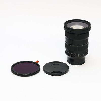 Sigma 24-70mm f/2.8 DG DN II Art Lens for Sony E + K&F ND filter  - Lightly used