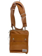 PORTER Style Shoulder Bag Leather CML Plain