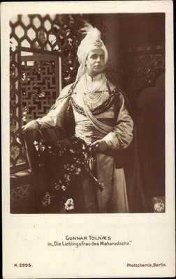 Ak Schauspieler Gunnar Tolnaes, Portrait, Die Lieblingsfrau des... - 3925100